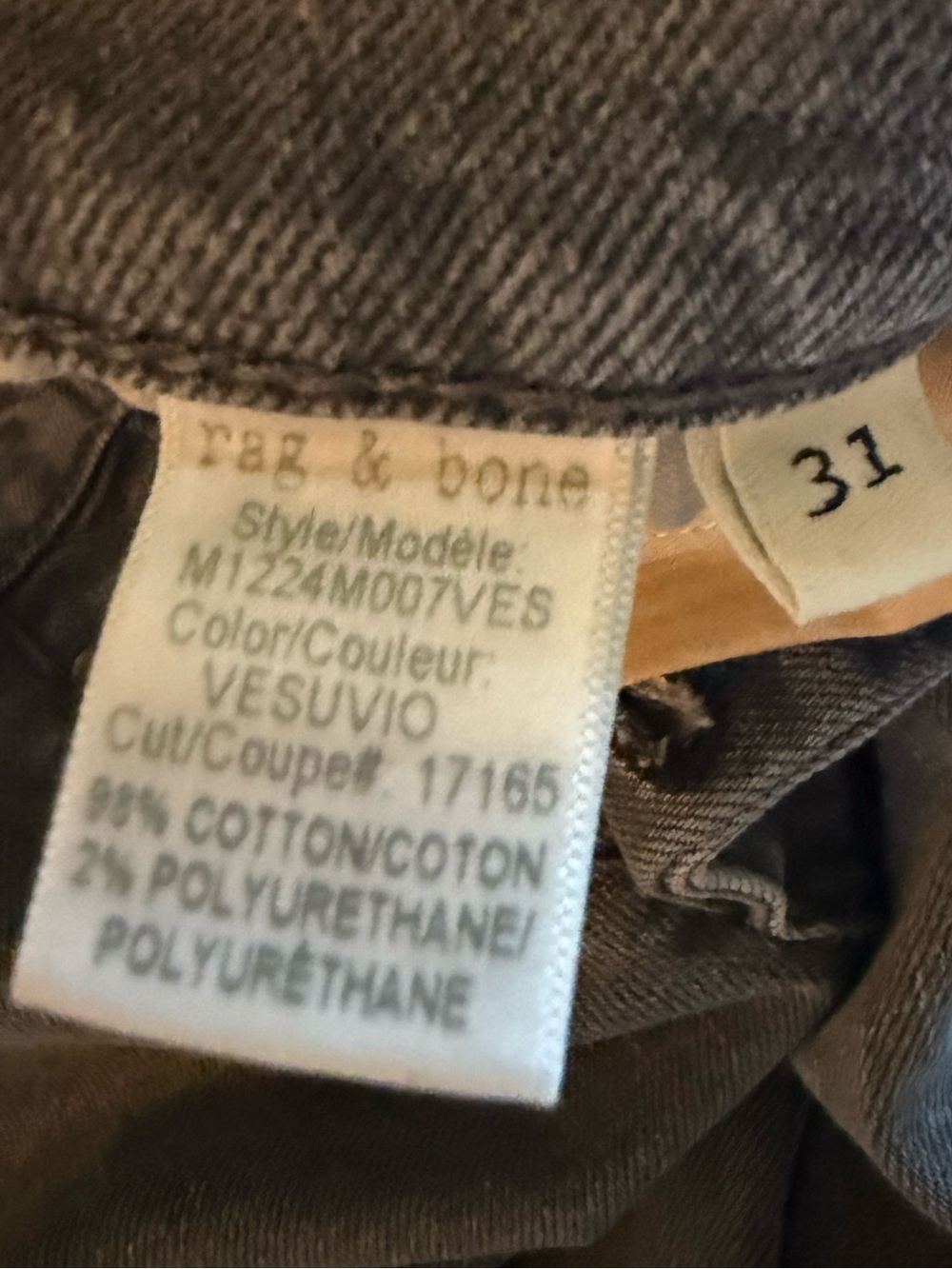 rag & bone Standard Issue Fit 1 Extra Slim - Picture 9 of 12